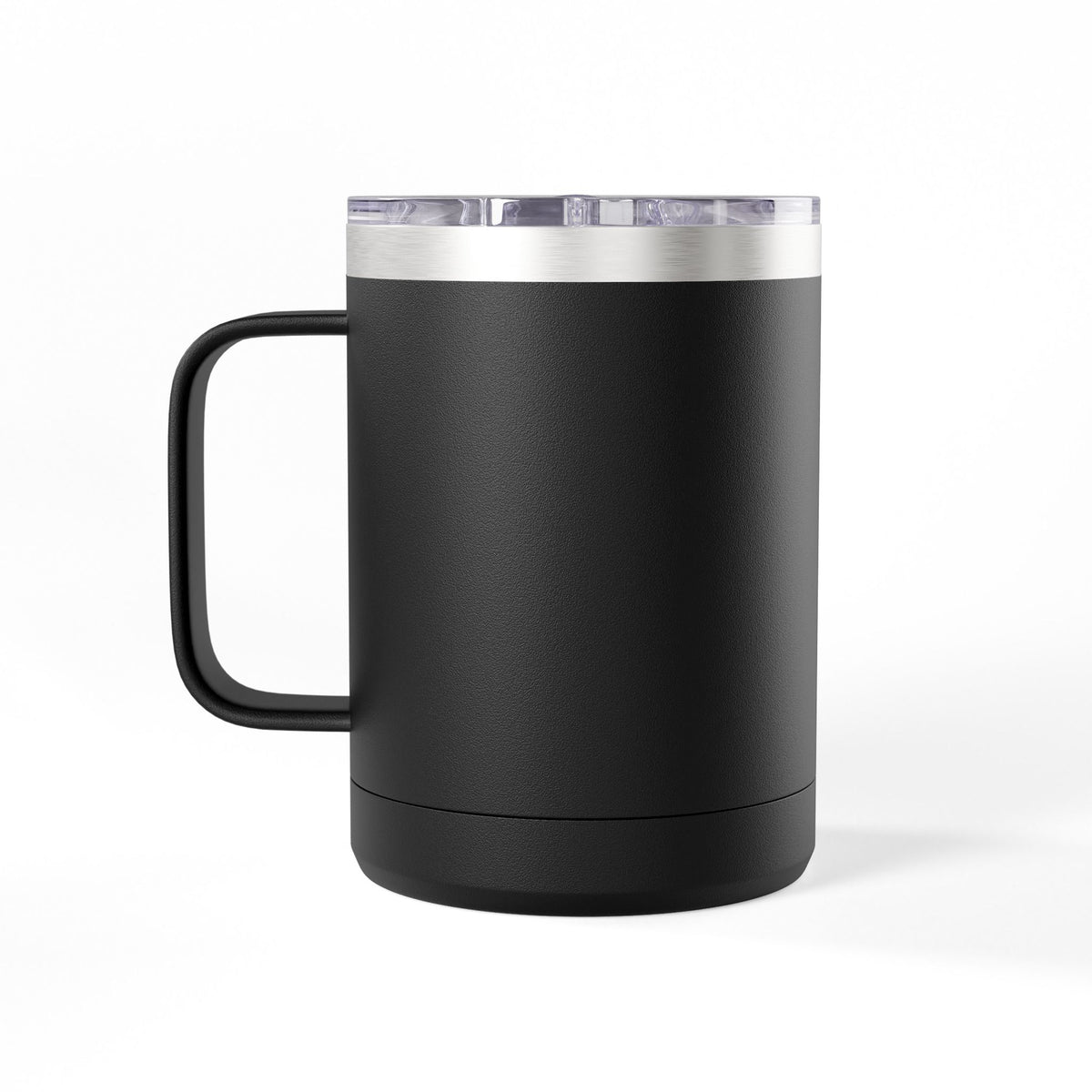 Pepecoin Coffee Mug Tumbler, 15oz (Black)