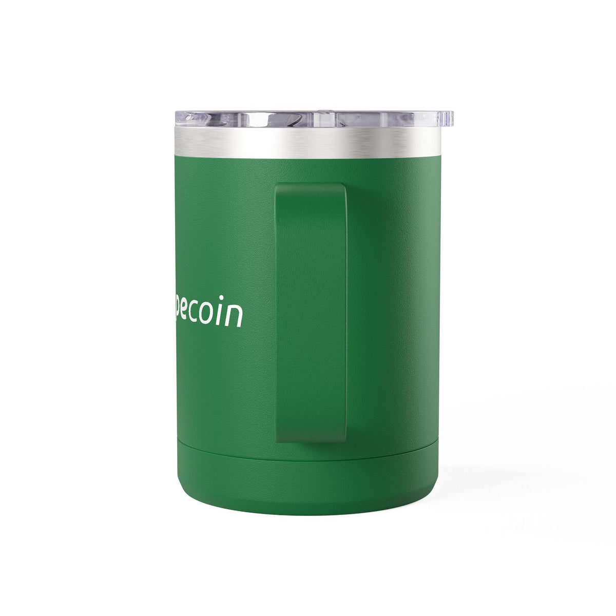 Pepecoin Coffee Mug Tumbler, 15oz (Green)