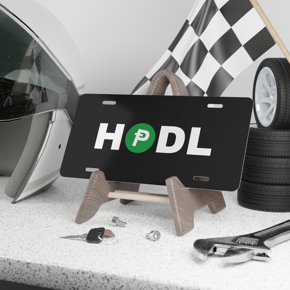 Vanity Plate (HODL Edition)