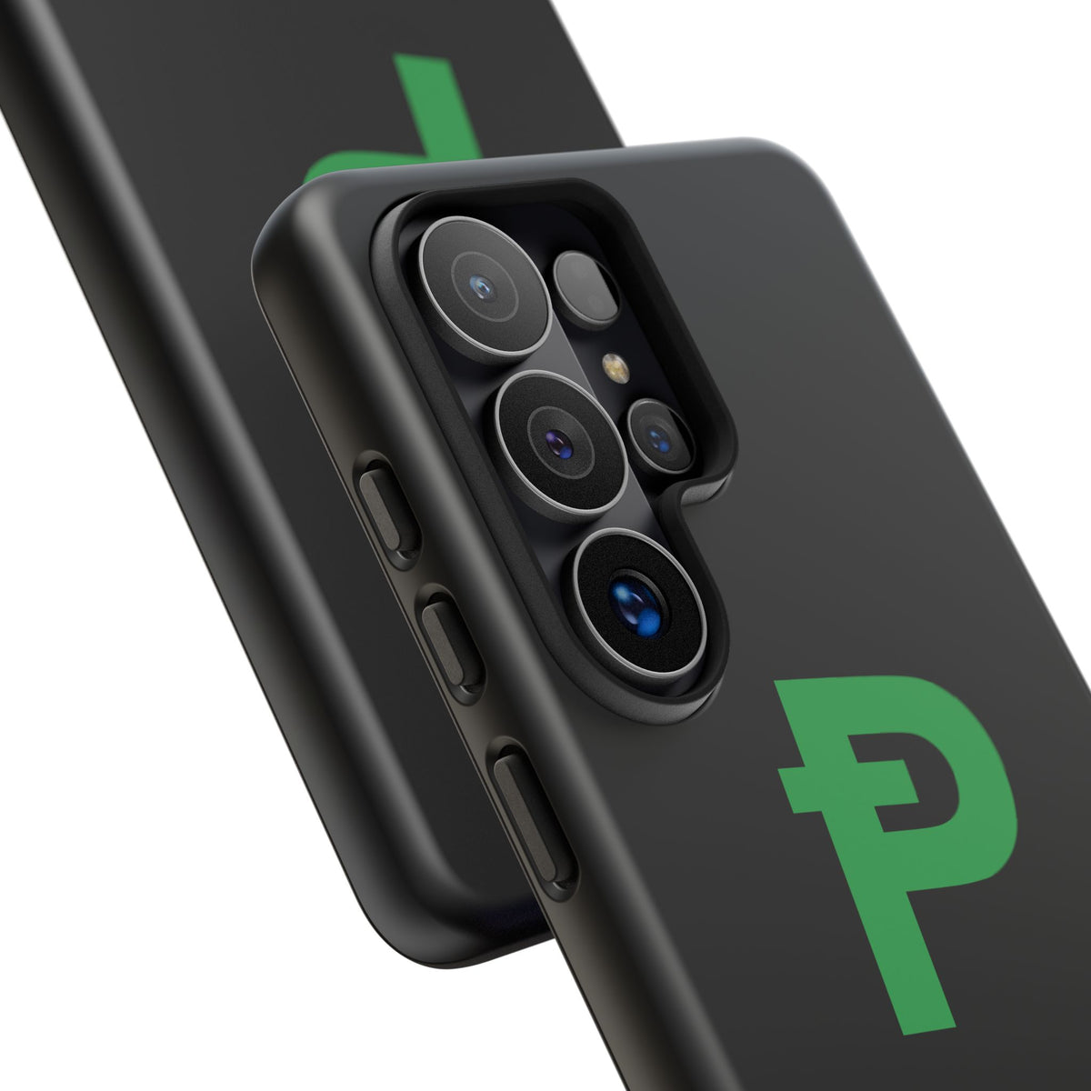 Pepecoin Ᵽ Phone Case (Black)