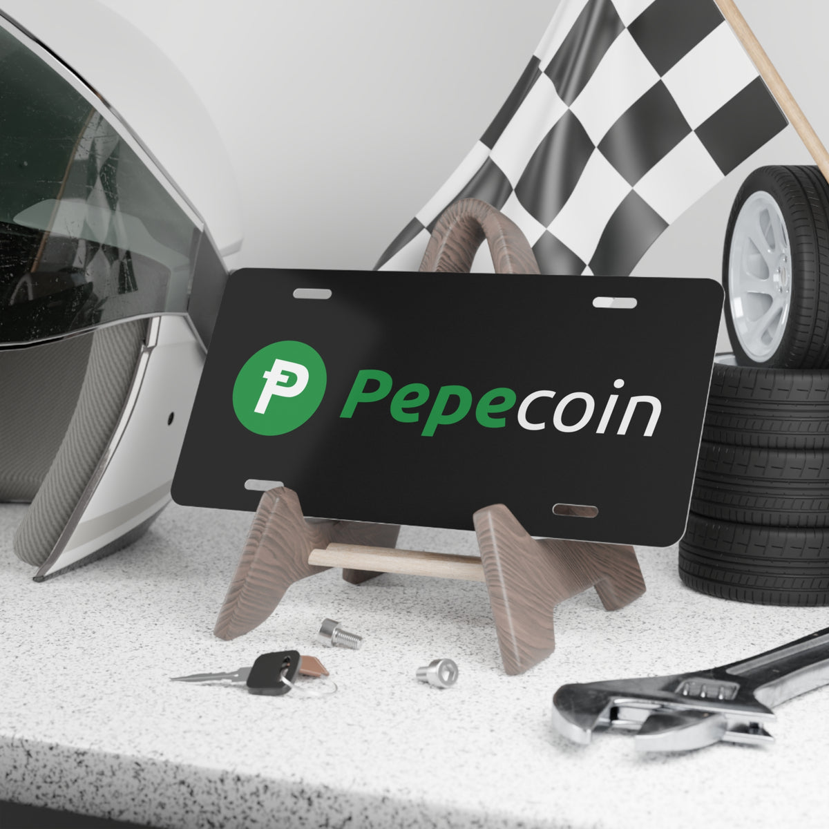 Vanity Plate (Pepecoin Edition)