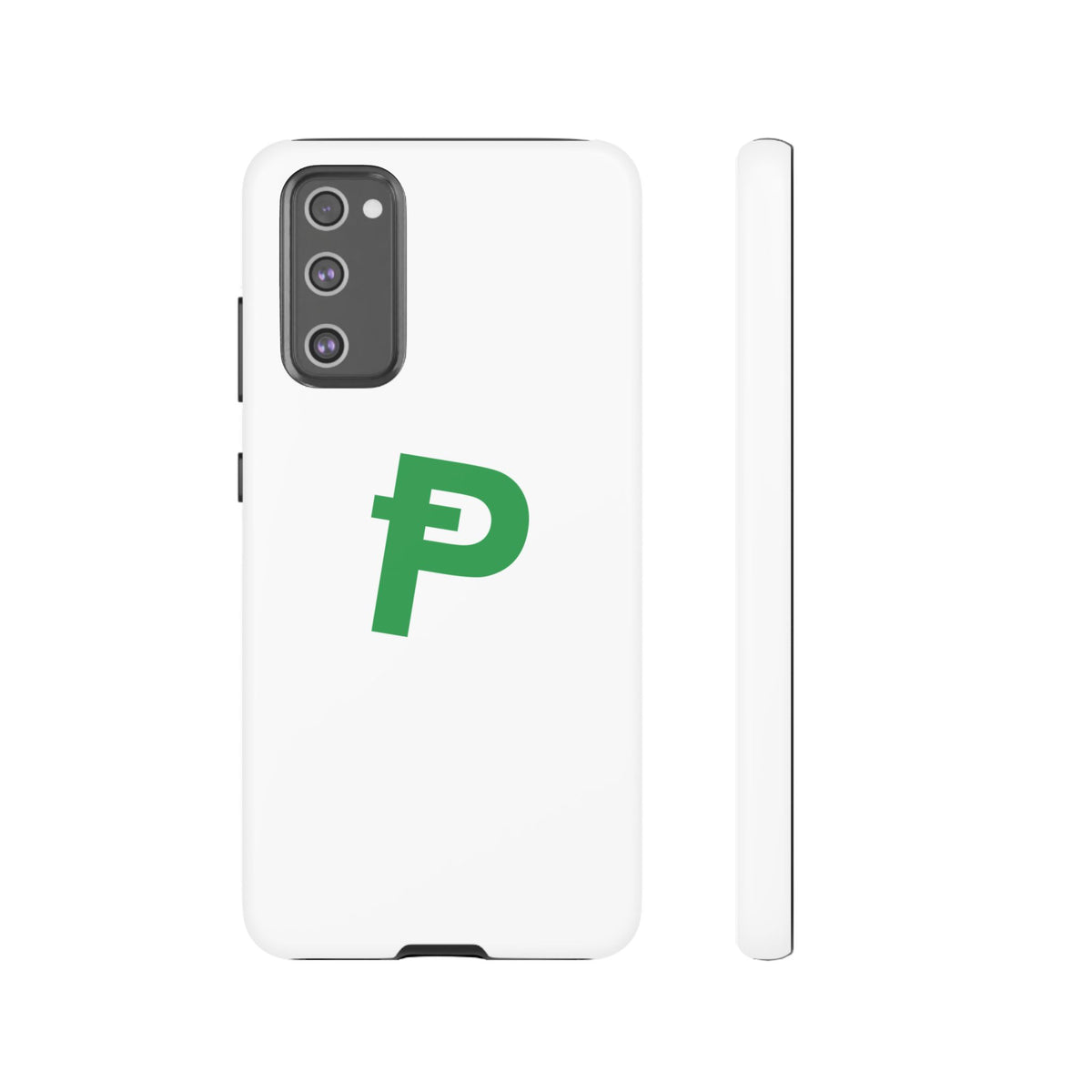 Pepecoin Ᵽ Phone Case (White)