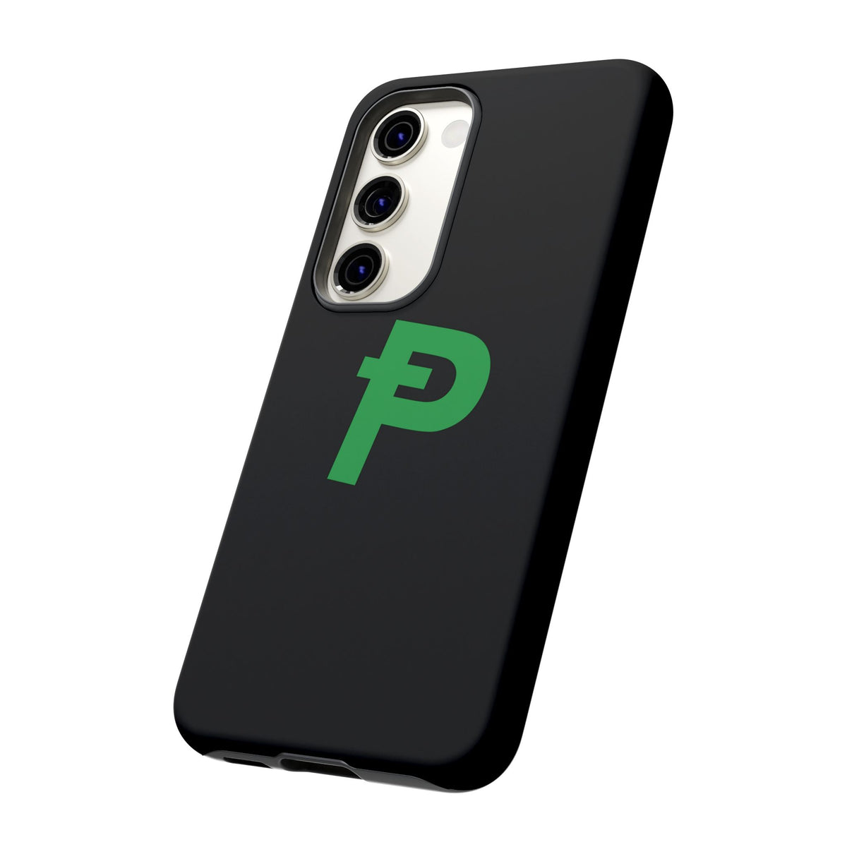 Pepecoin Ᵽ Phone Case (Black)
