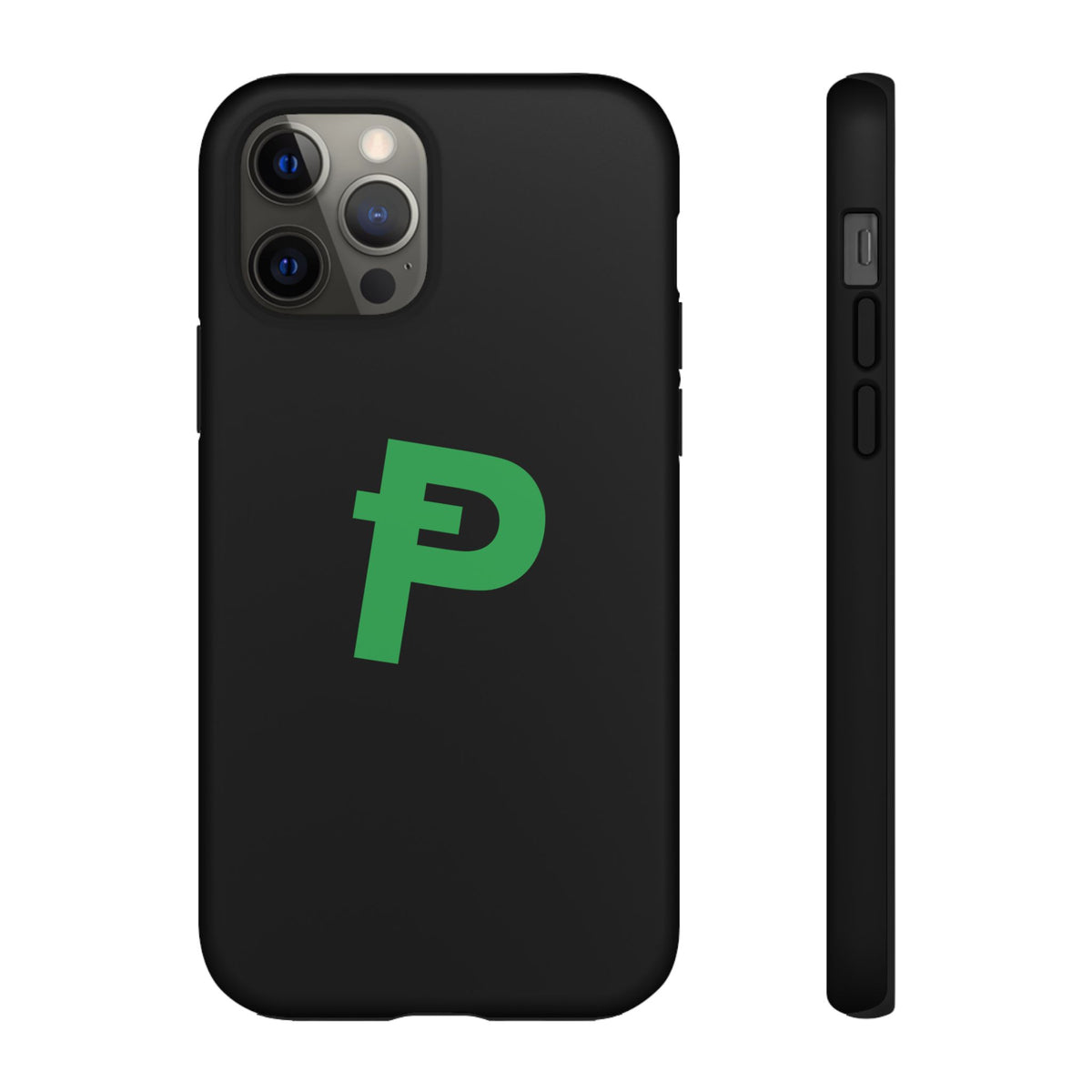 Pepecoin Ᵽ Phone Case (Black)