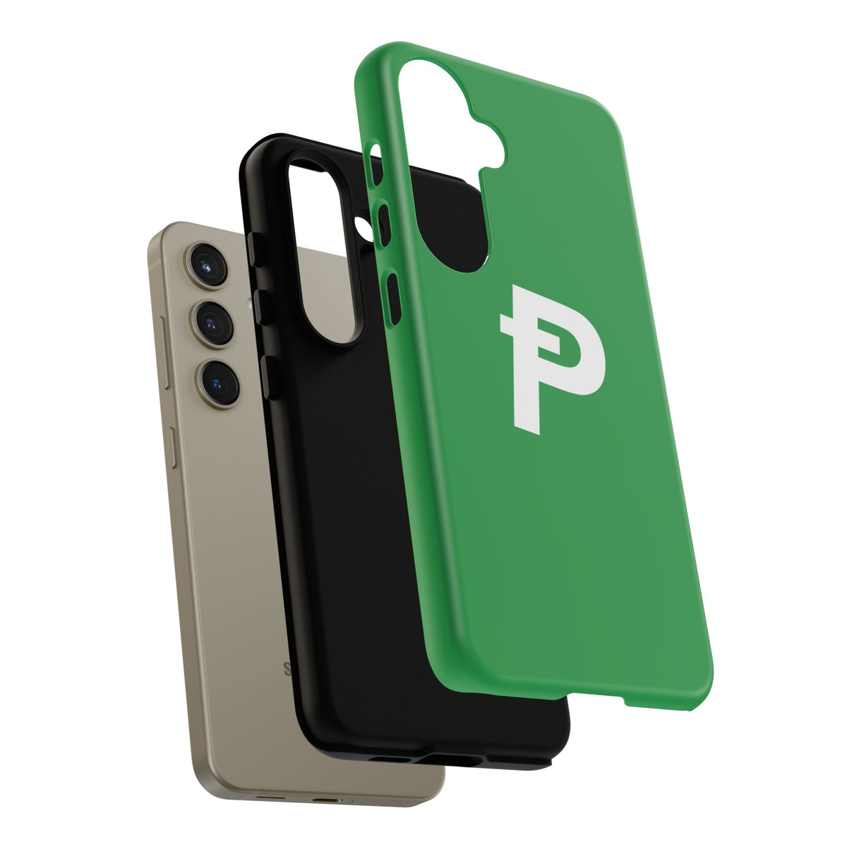 Pepecoin P Phone Case (Green)