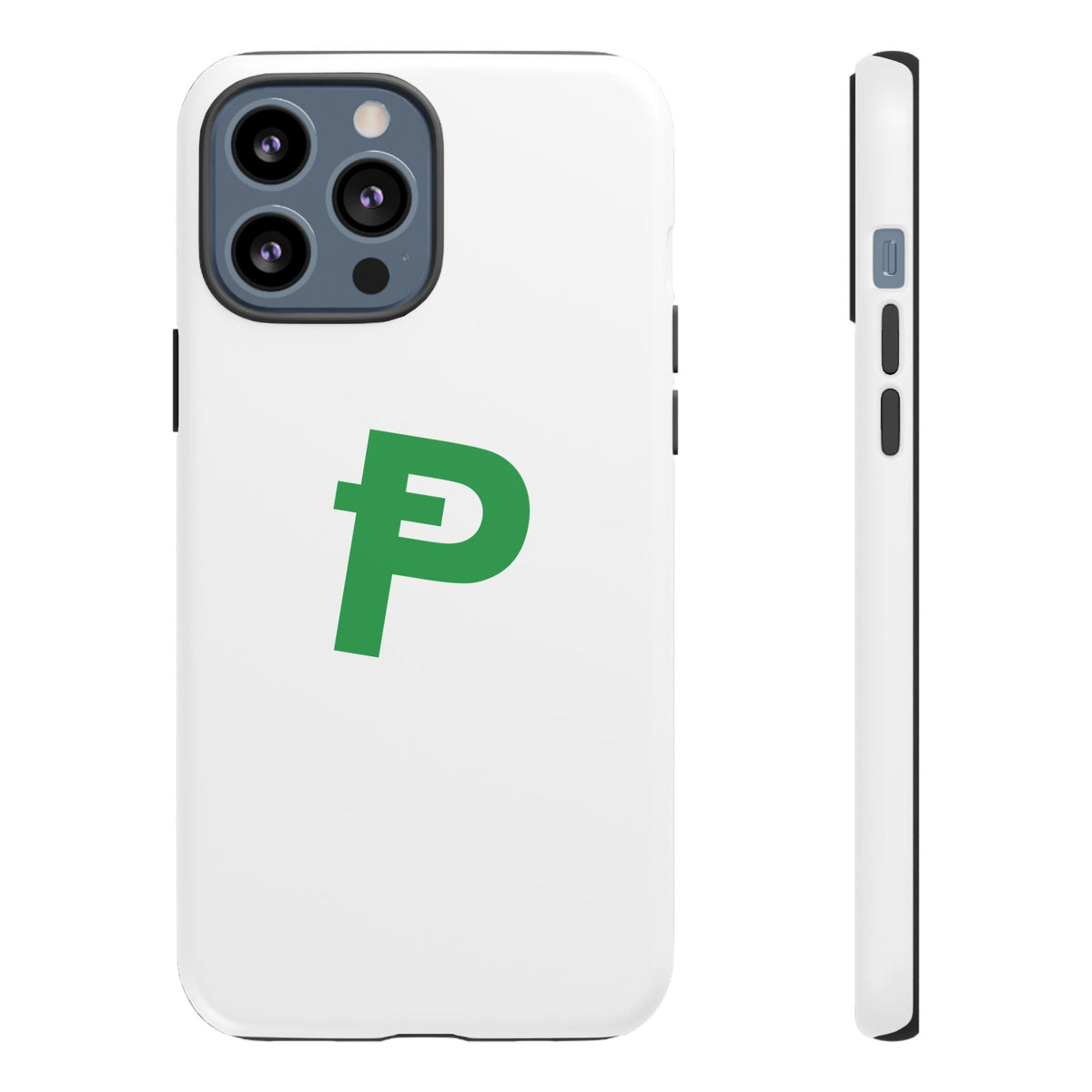 Pepecoin Ᵽ Phone Case (White)