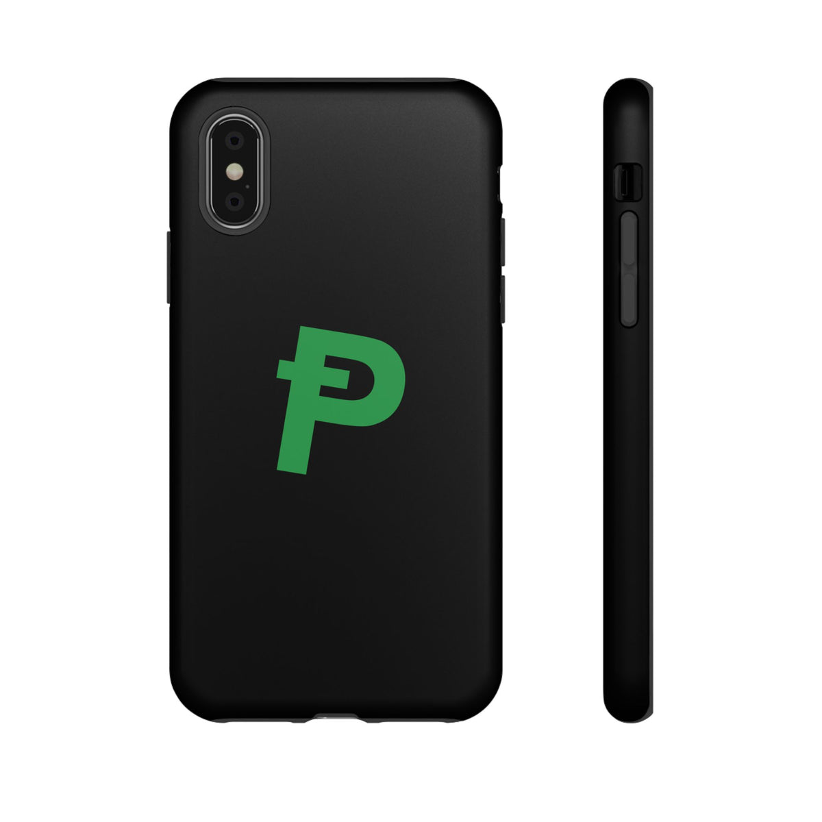Pepecoin Ᵽ Phone Case (Black)