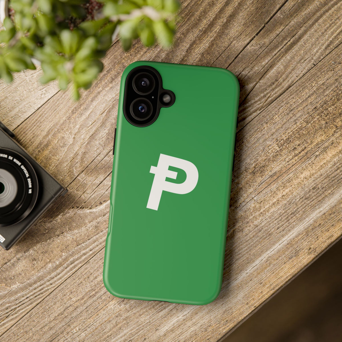 Pepecoin P Phone Case (Green)