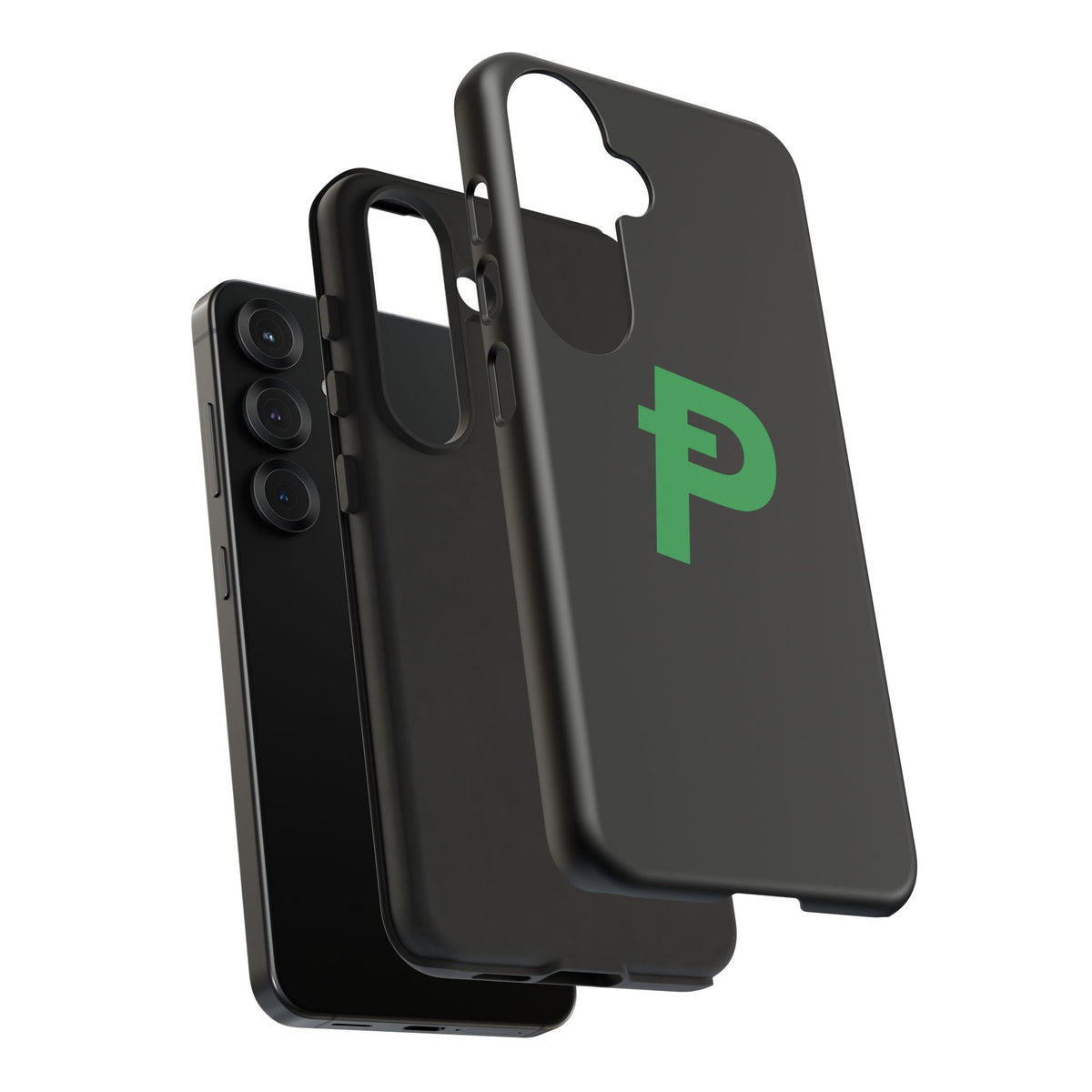 Pepecoin Ᵽ Phone Case (Black)