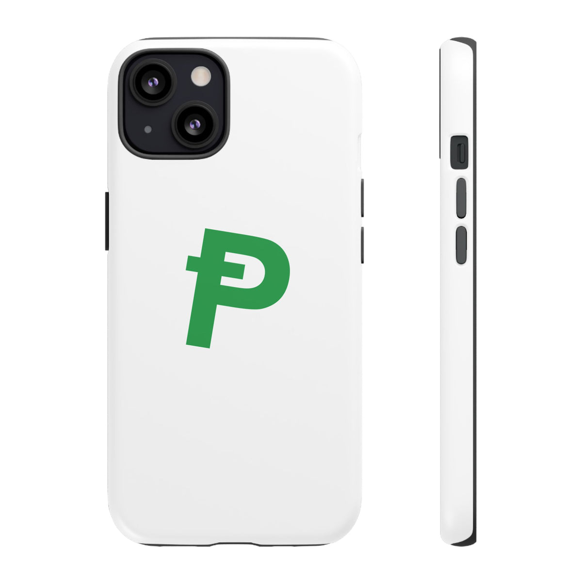 Pepecoin Ᵽ Phone Case (White)