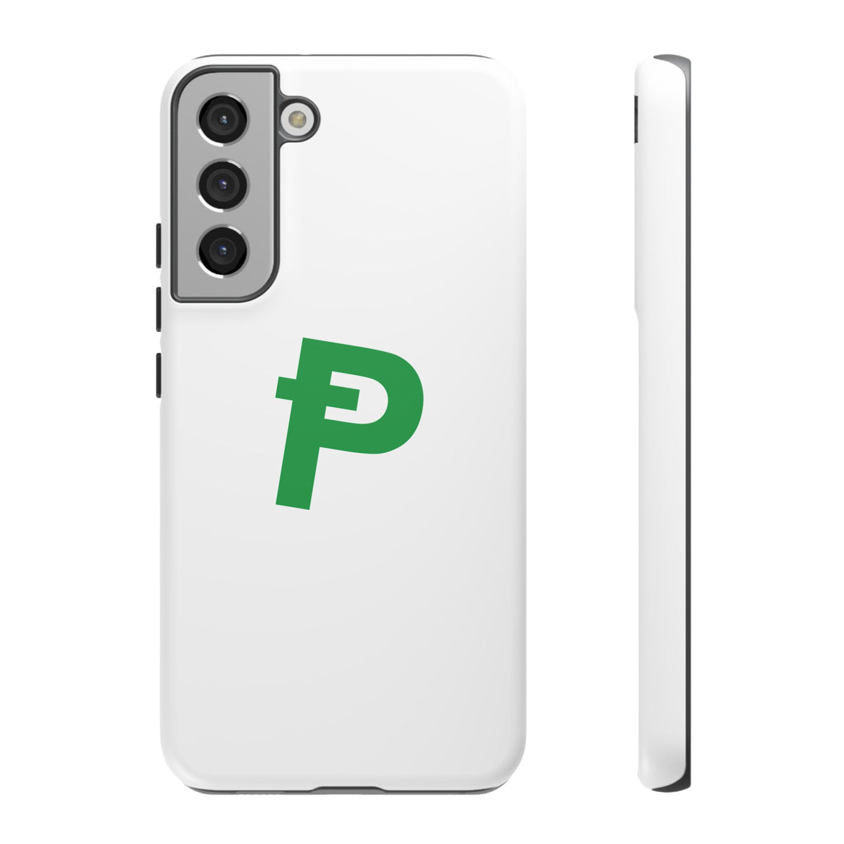 Pepecoin Ᵽ Phone Case (White)