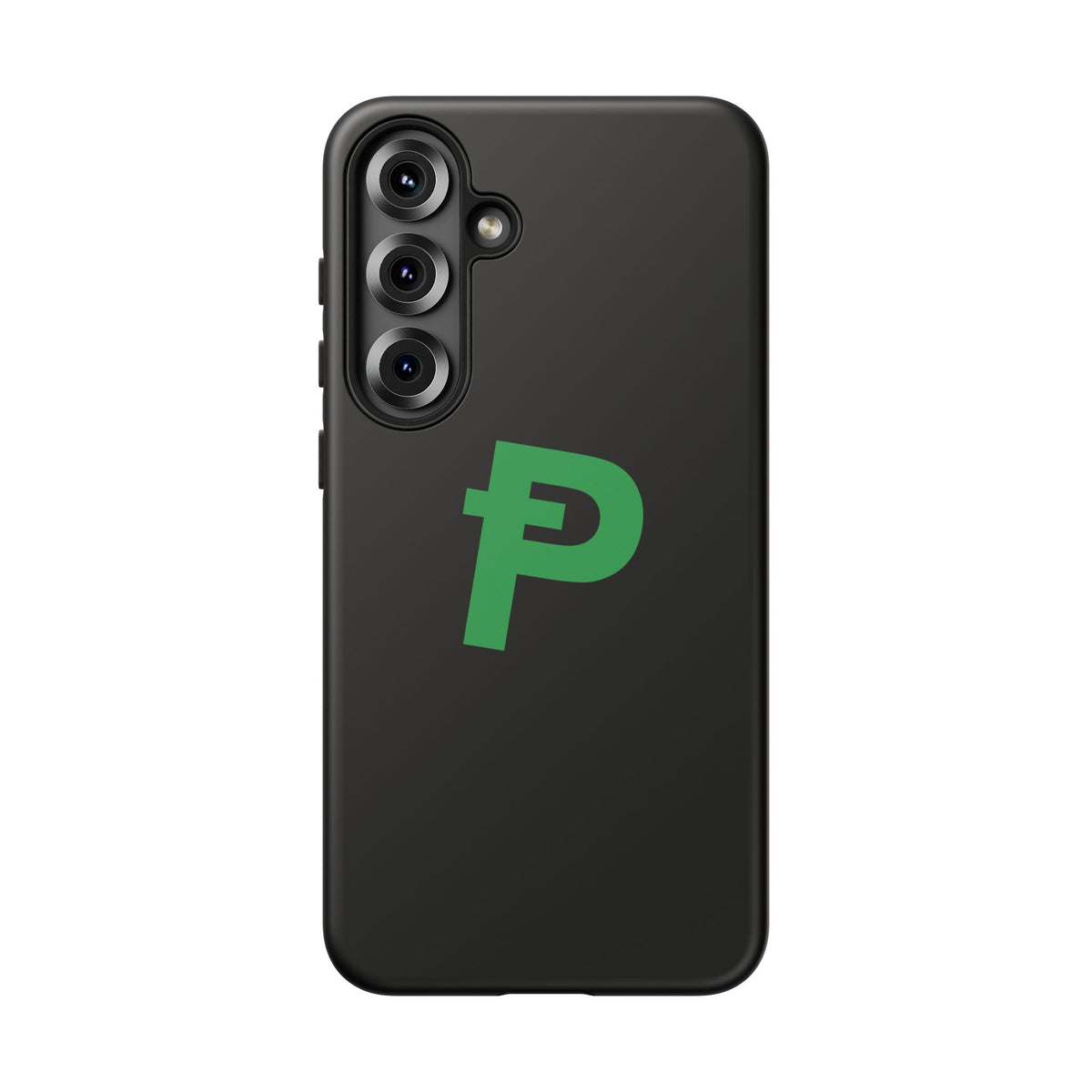 Pepecoin Ᵽ Phone Case (Black)