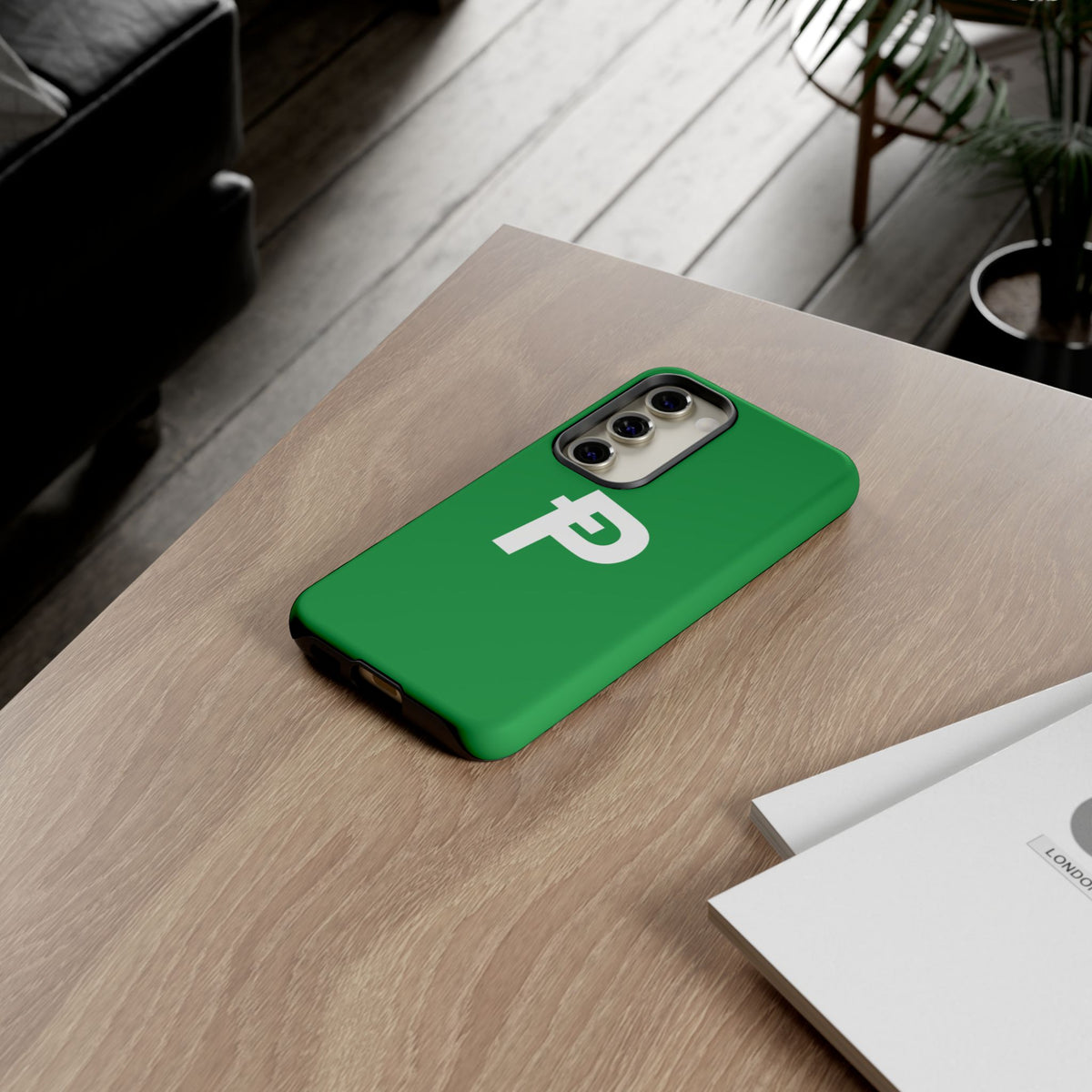 Pepecoin P Phone Case (Green)