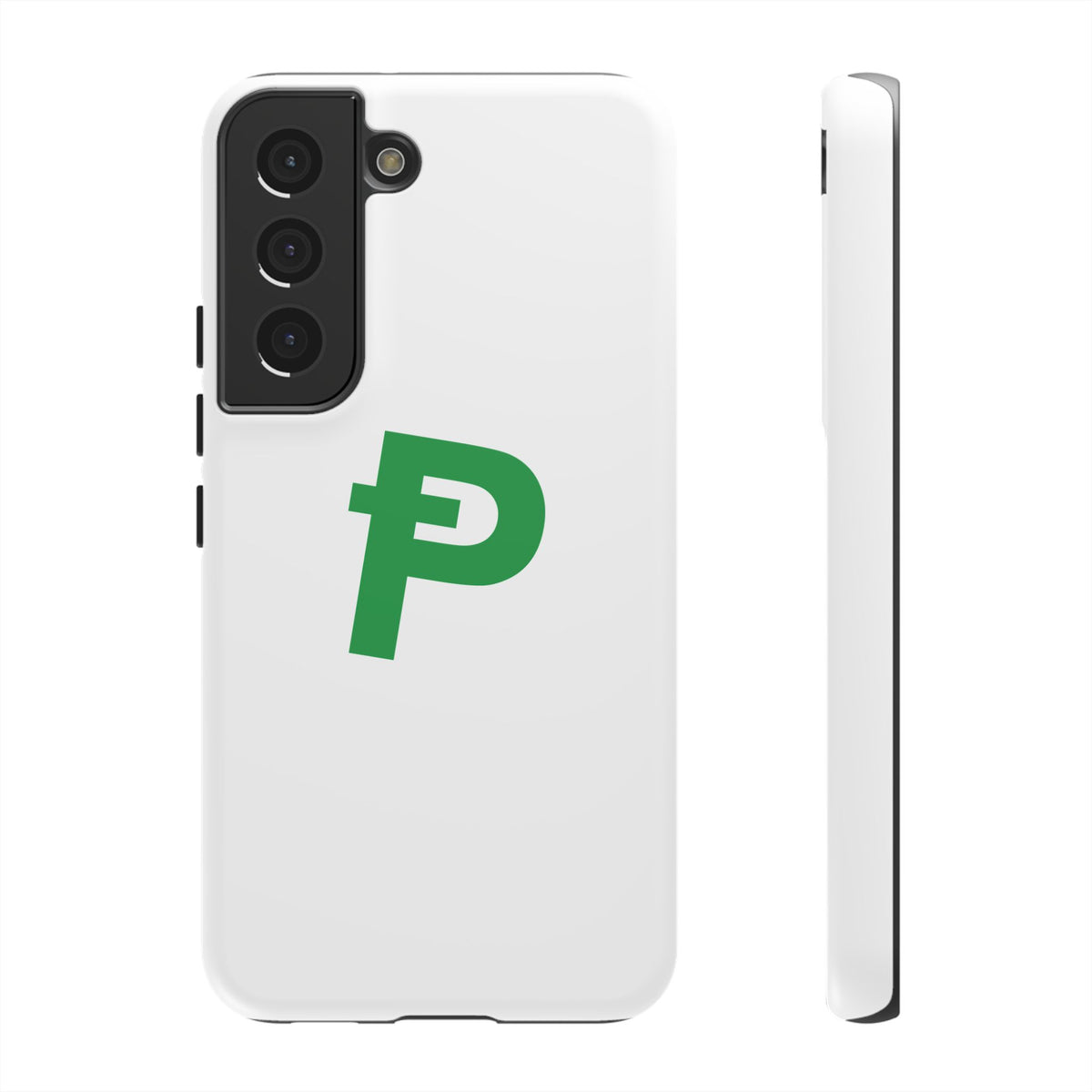 Pepecoin Ᵽ Phone Case (White)