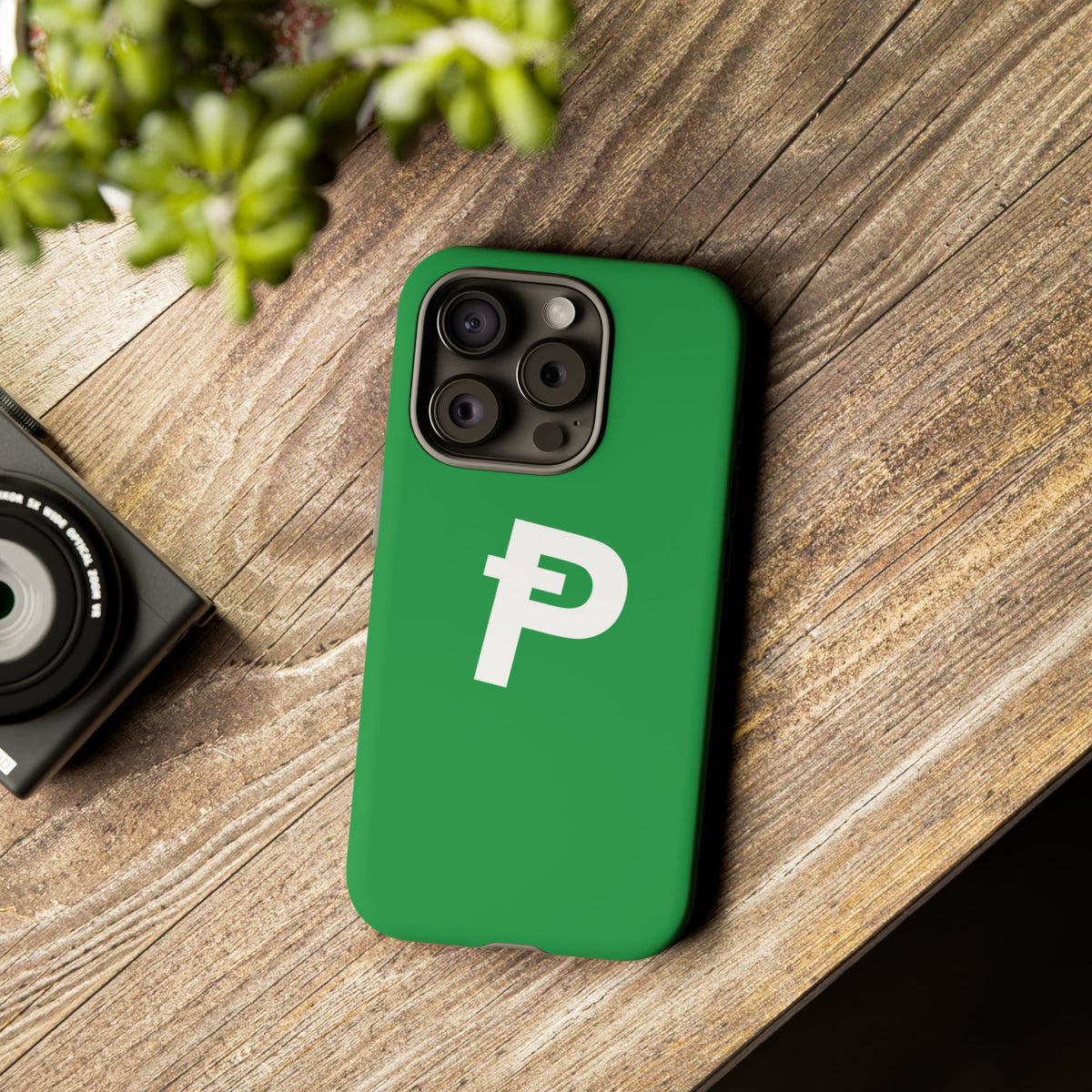 Pepecoin P Phone Case (Green)