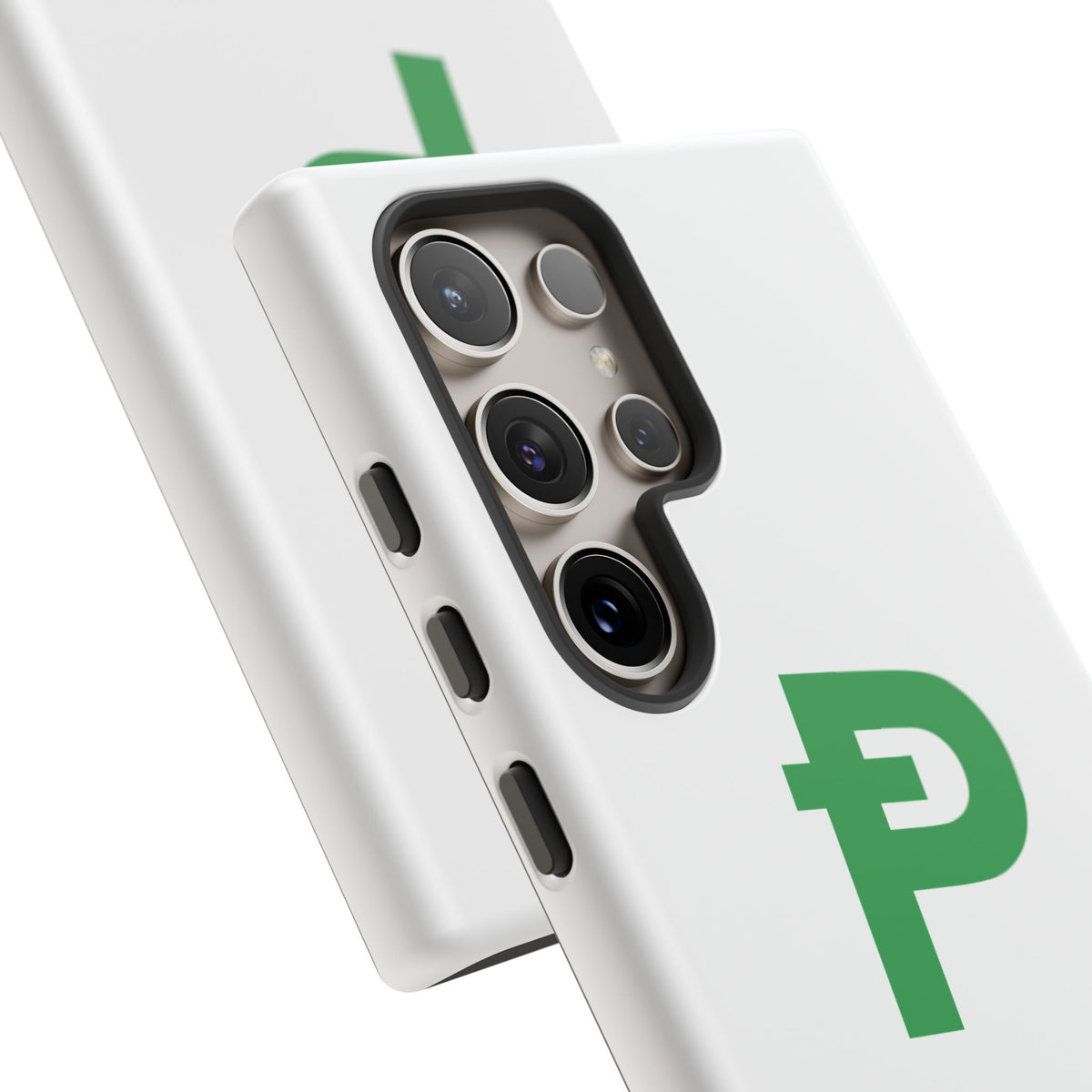 Pepecoin Ᵽ Phone Case (White)