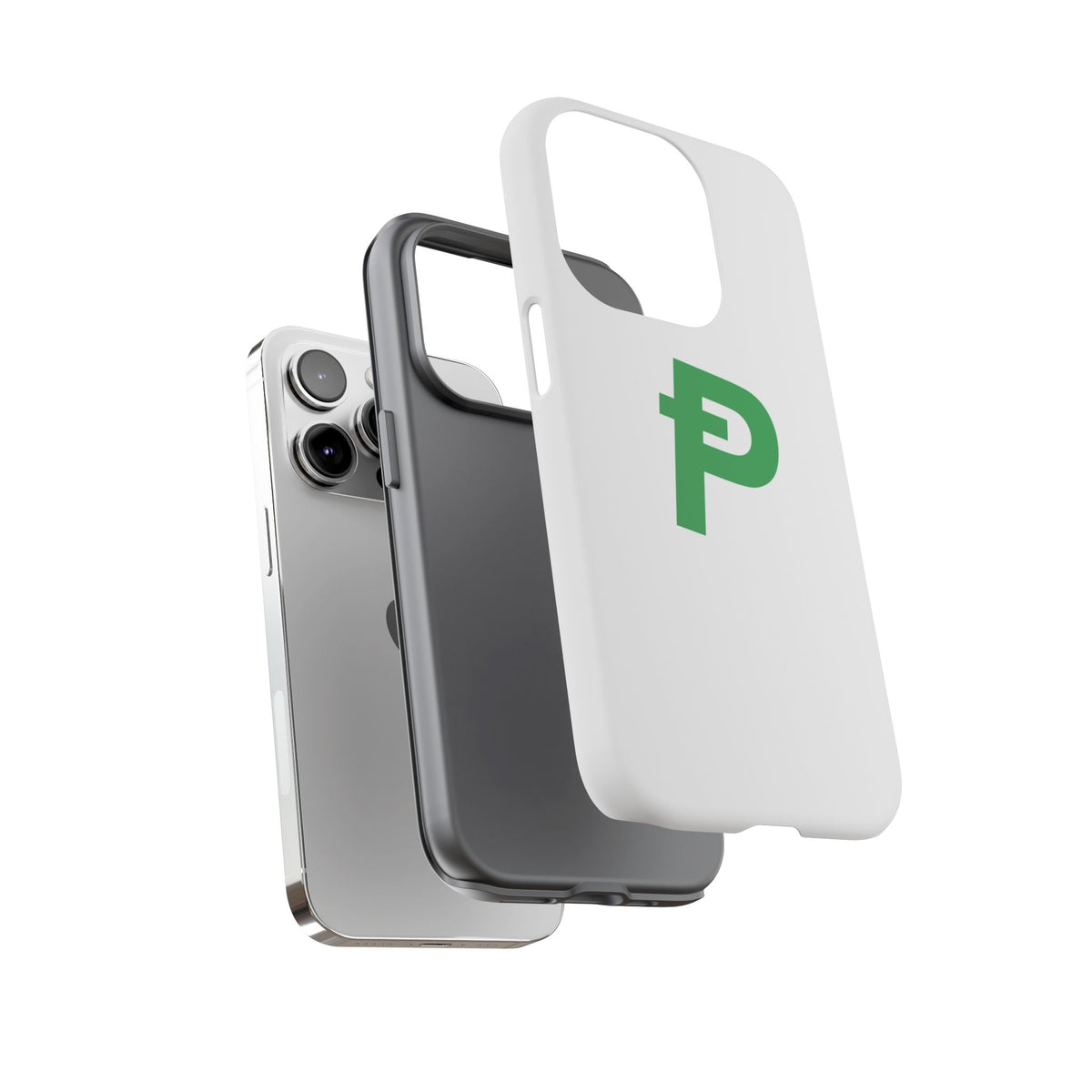 Pepecoin Ᵽ Phone Case (White)