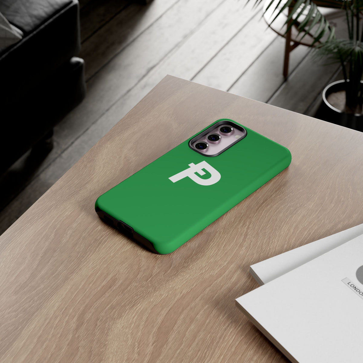 Pepecoin P Phone Case (Green)