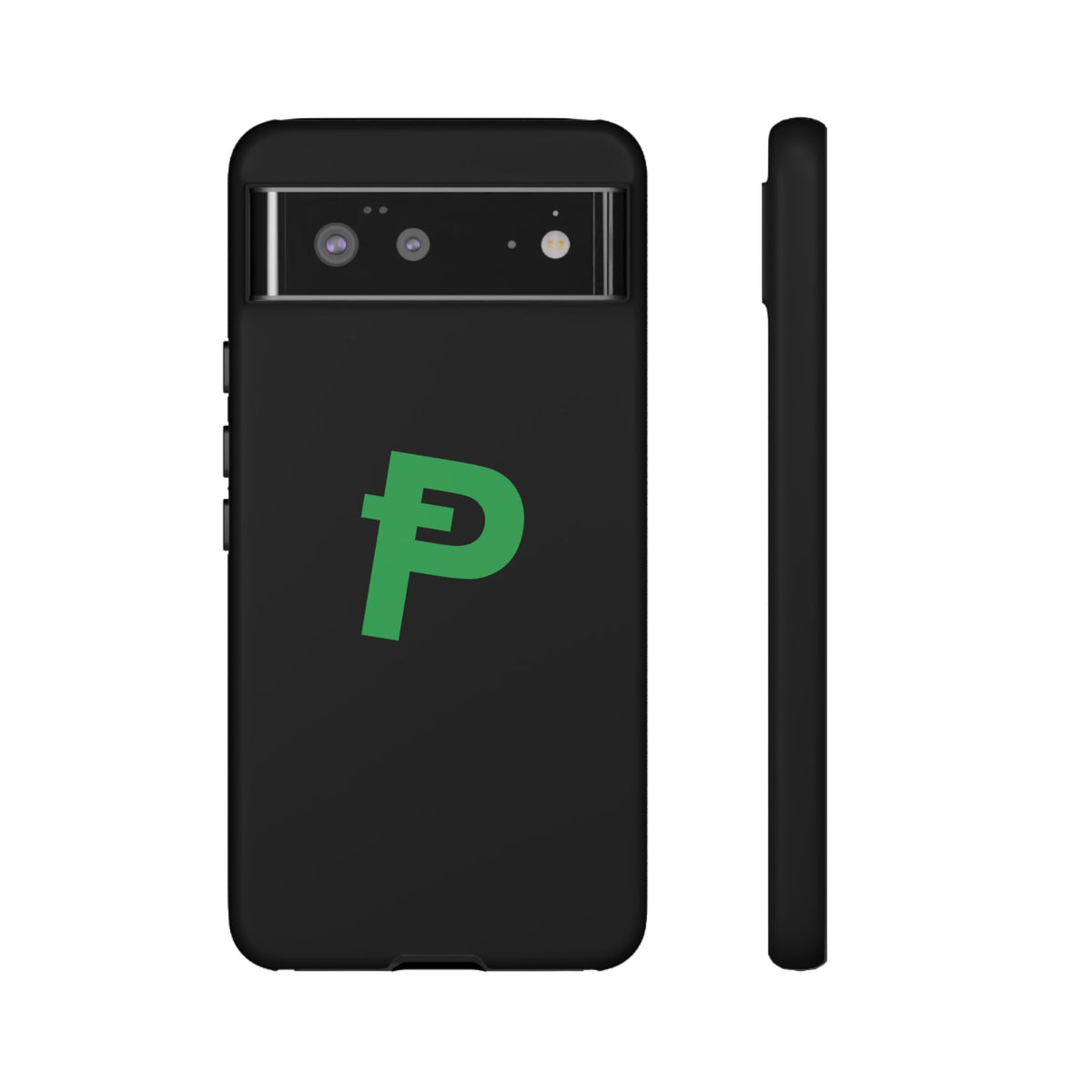 Pepecoin Ᵽ Phone Case (Black)
