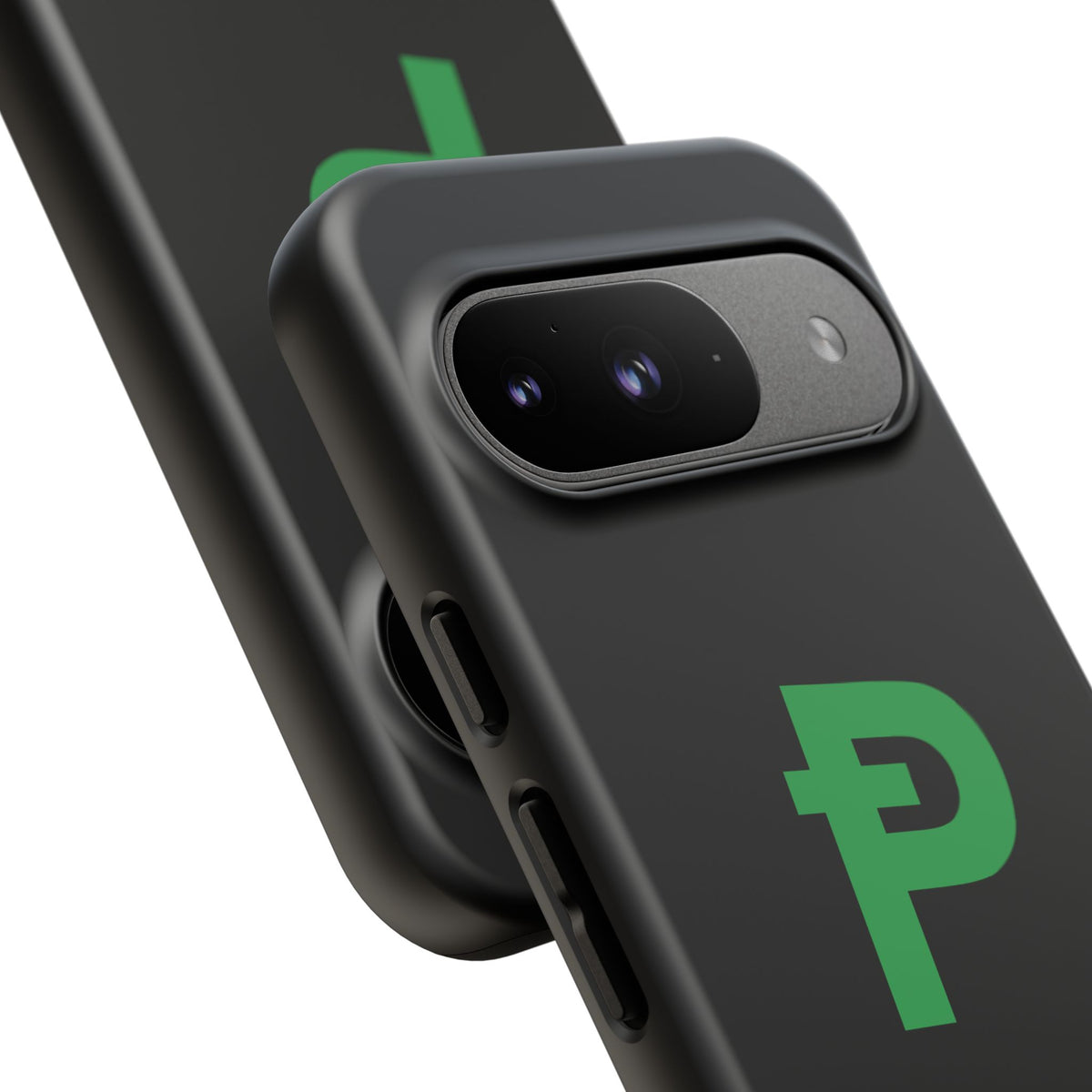 Pepecoin Ᵽ Phone Case (Black)