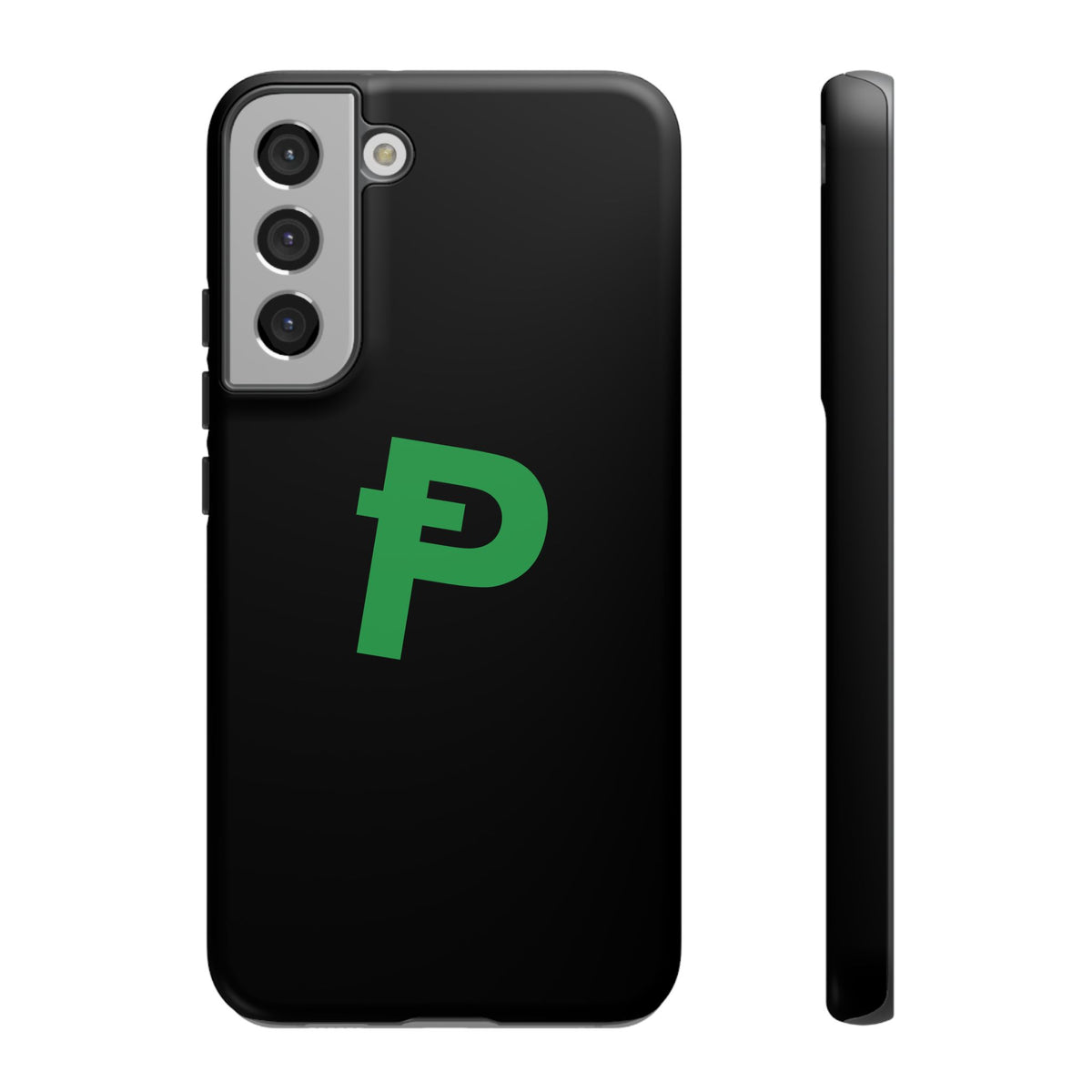 Pepecoin Ᵽ Phone Case (Black)