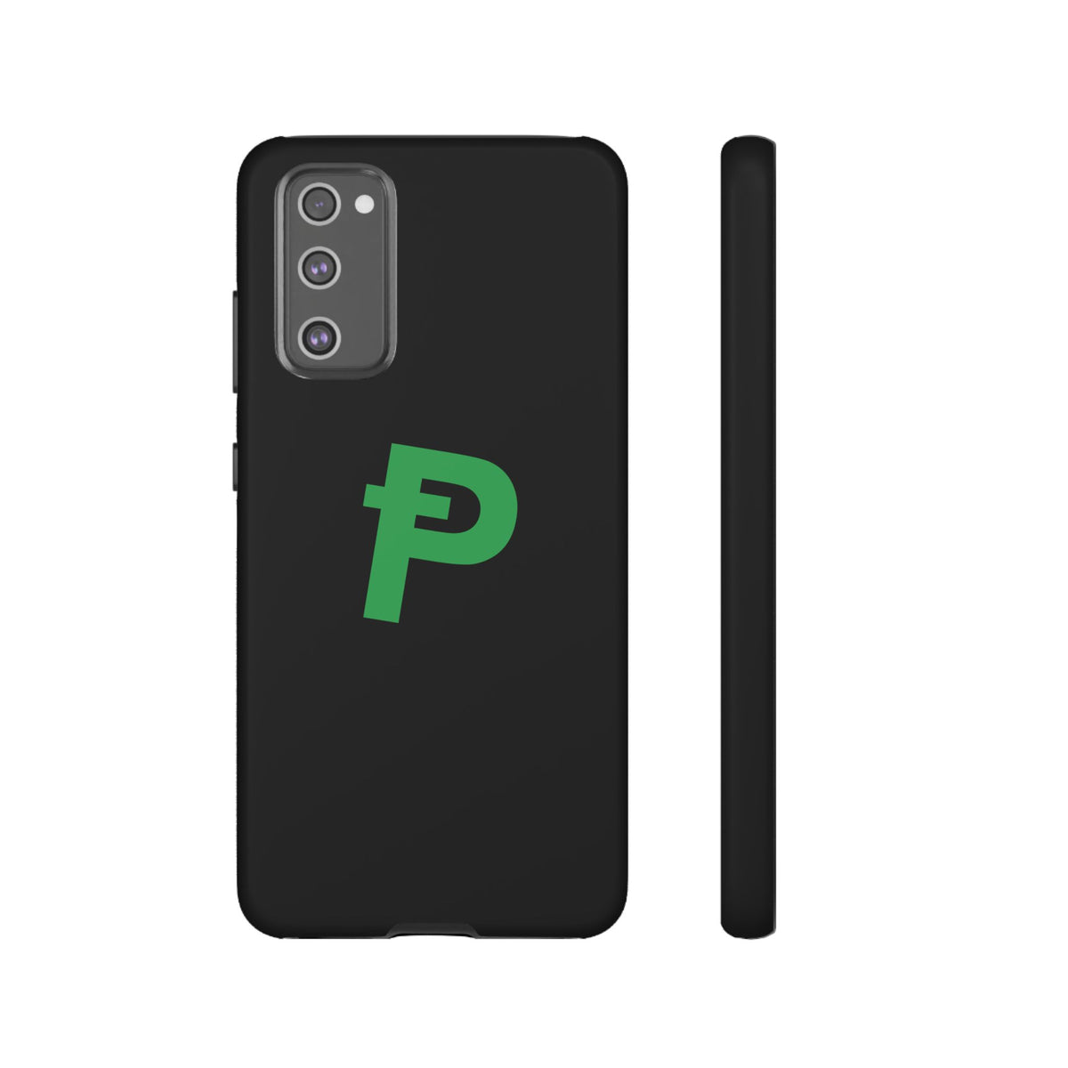 Pepecoin Ᵽ Phone Case (Black)