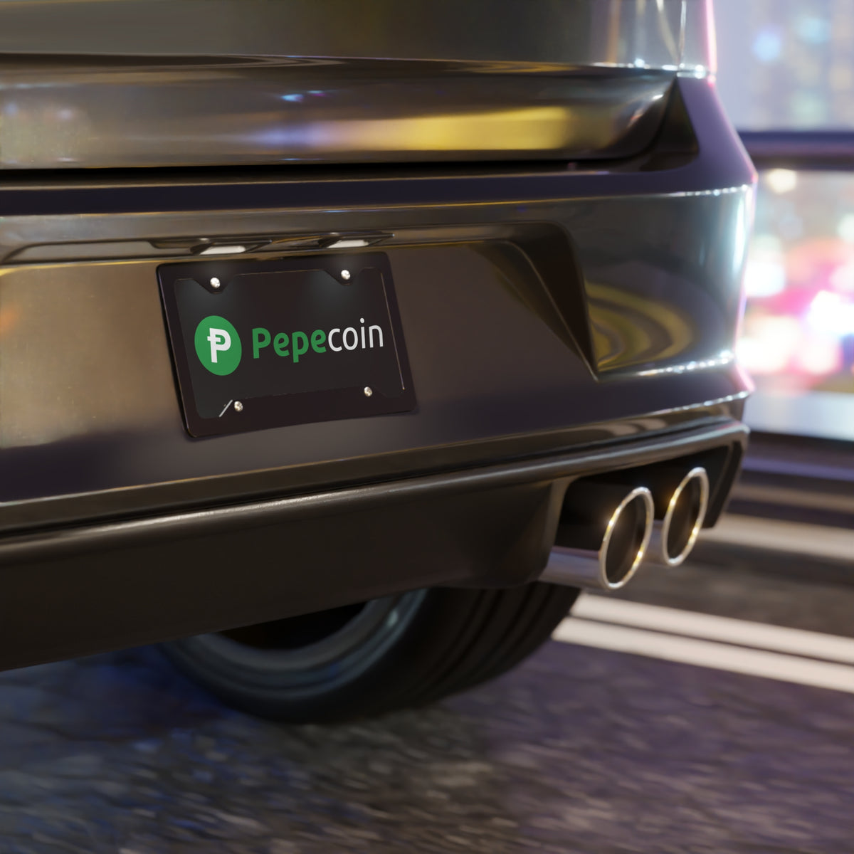 Vanity Plate (Pepecoin Edition)