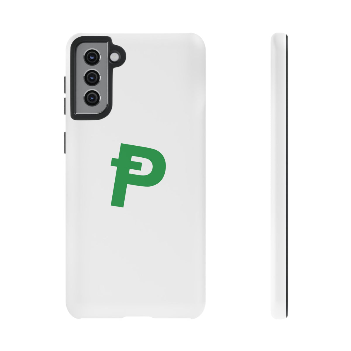 Pepecoin Ᵽ Phone Case (White)