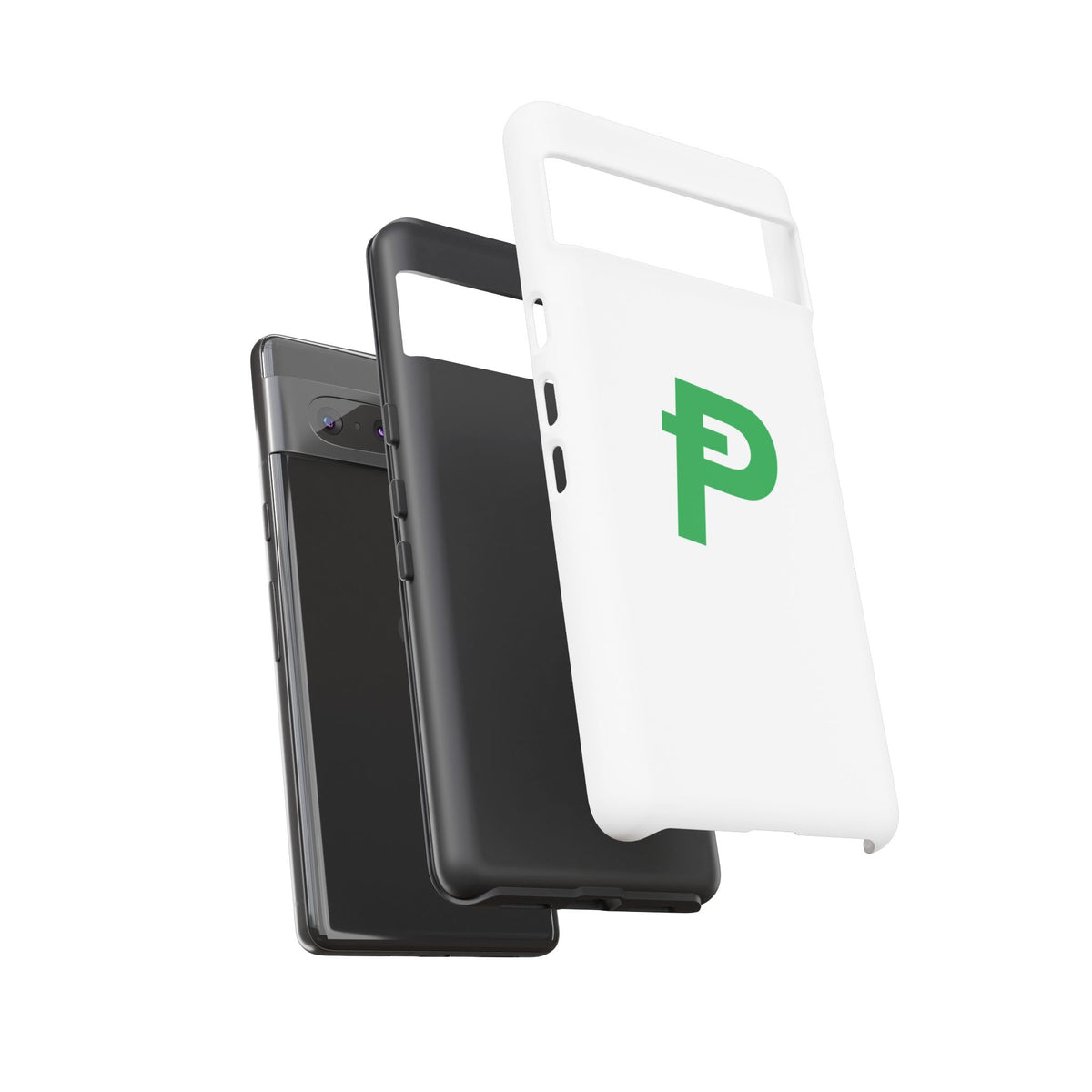 Pepecoin Ᵽ Phone Case (White)