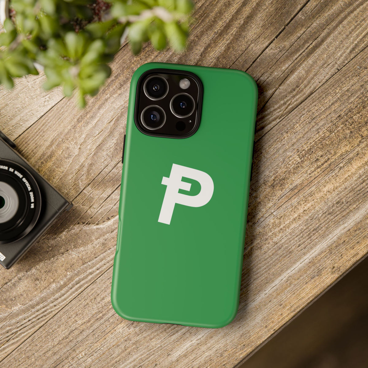 Pepecoin P Phone Case (Green)