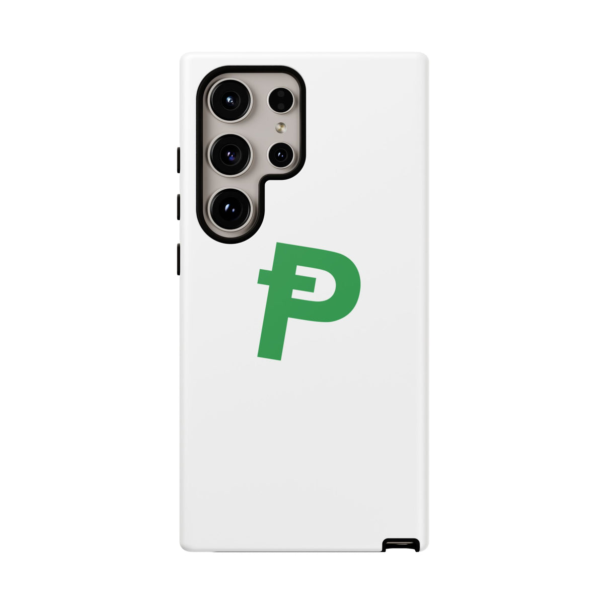 Pepecoin Ᵽ Phone Case (White)