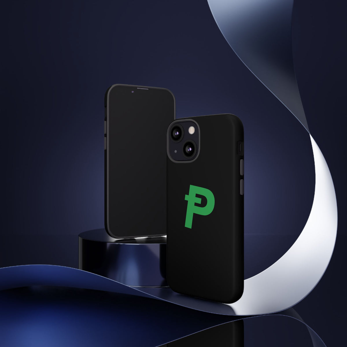 Pepecoin Ᵽ Phone Case (Black)