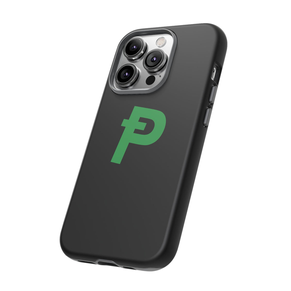 Pepecoin Ᵽ Phone Case (Black)
