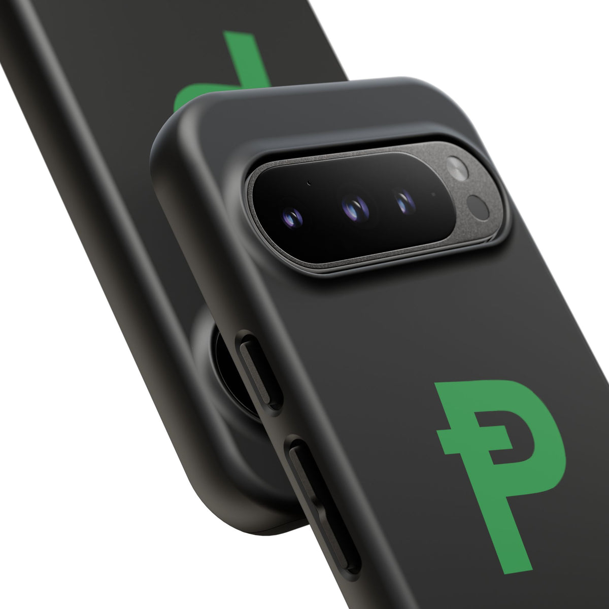 Pepecoin Ᵽ Phone Case (Black)