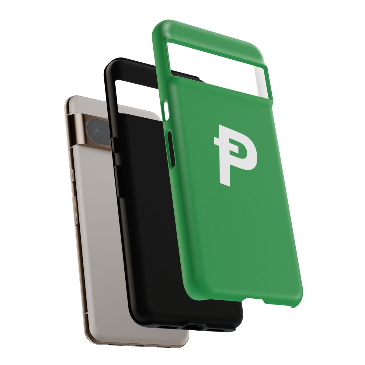Pepecoin P Phone Case (Green)