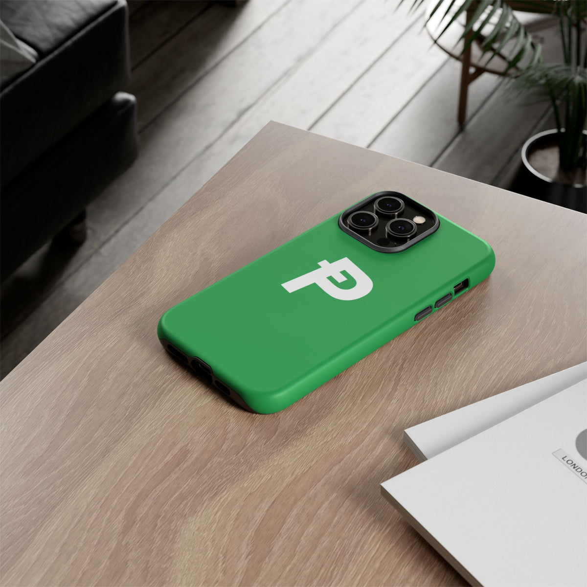 Pepecoin P Phone Case (Green)