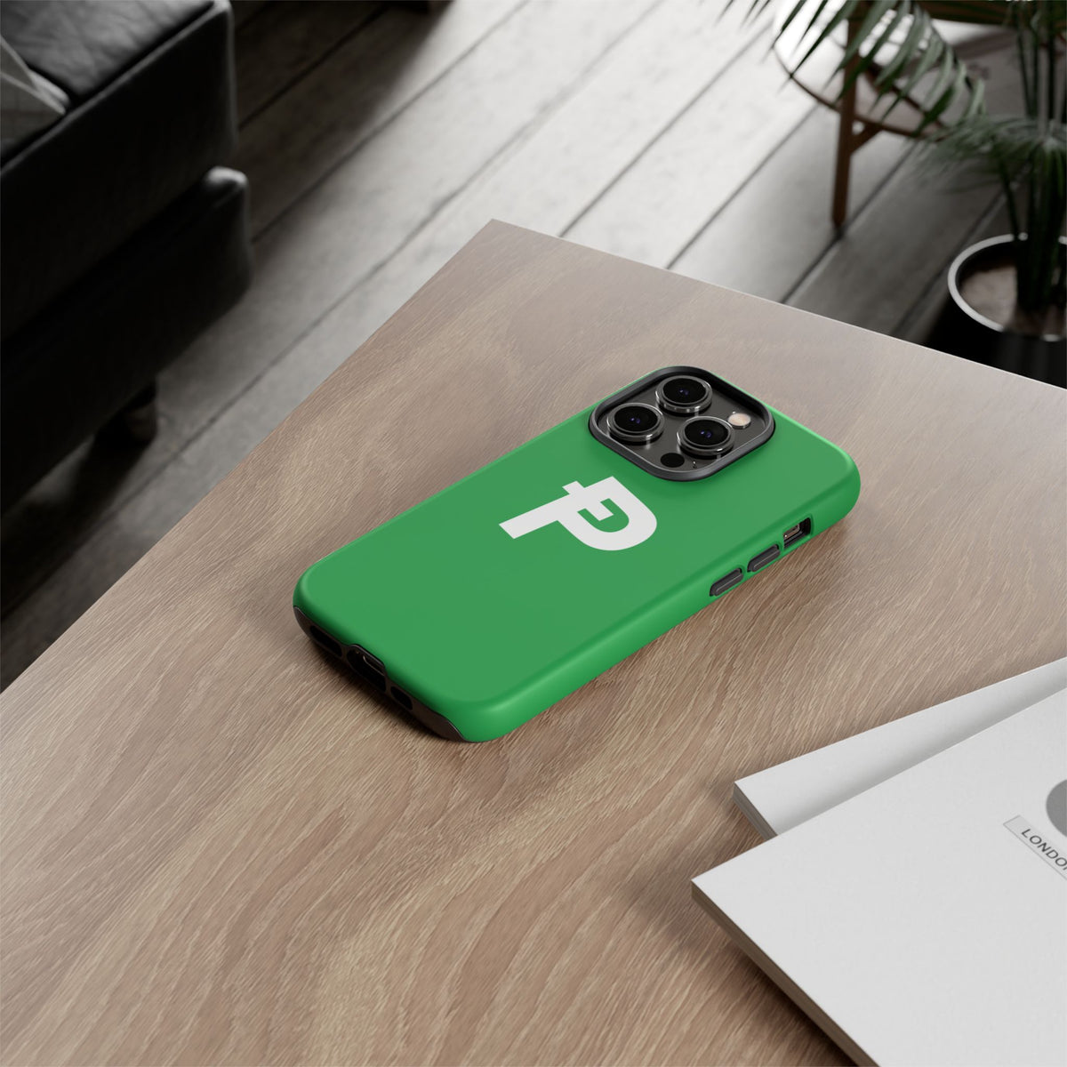 Pepecoin P Phone Case (Green)