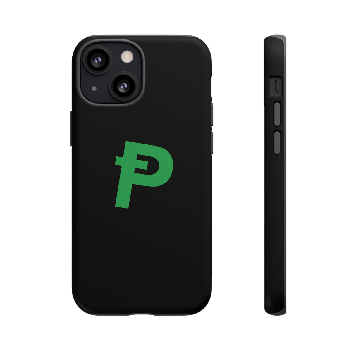 Pepecoin Ᵽ Phone Case (Black)