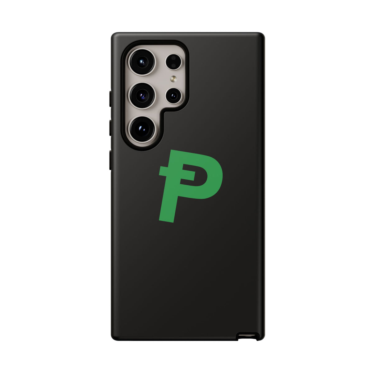 Pepecoin Ᵽ Phone Case (Black)