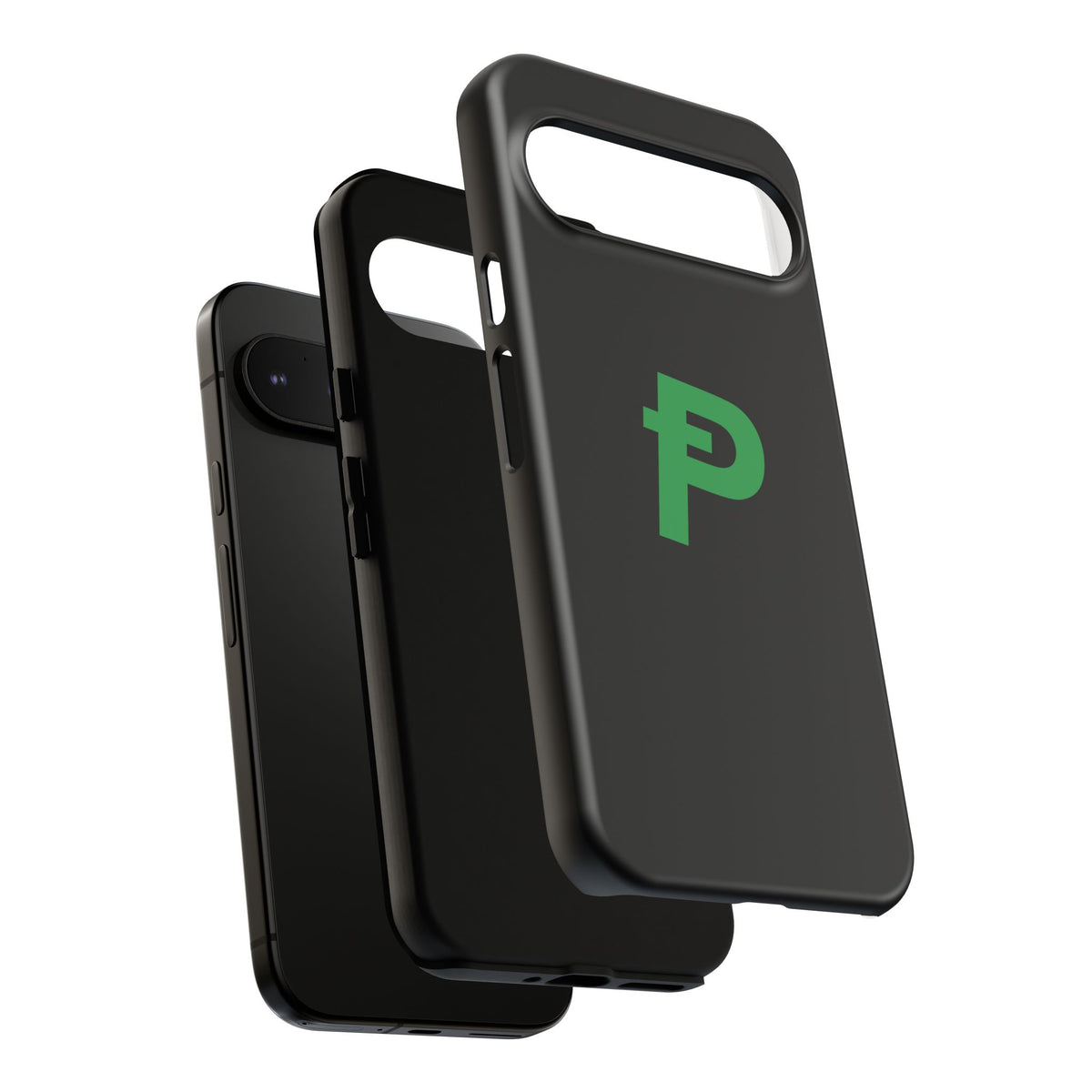Pepecoin Ᵽ Phone Case (Black)