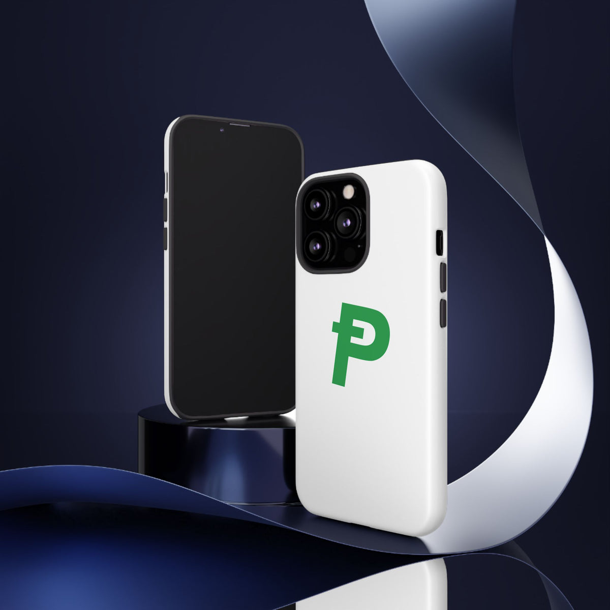 Pepecoin Ᵽ Phone Case (White)