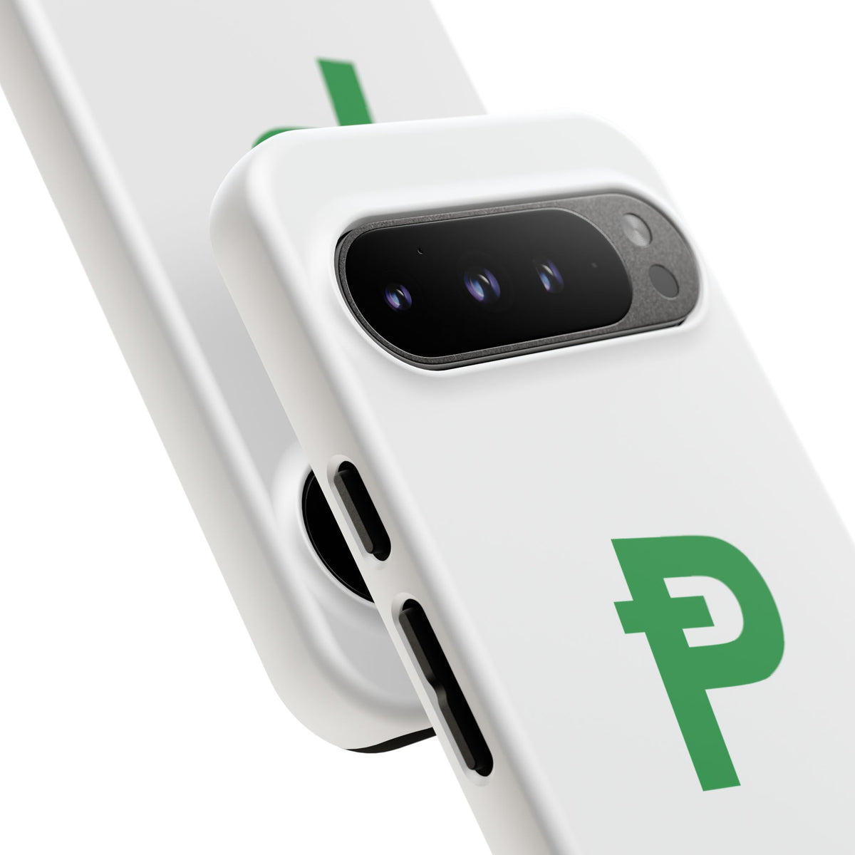 Pepecoin Ᵽ Phone Case (White)