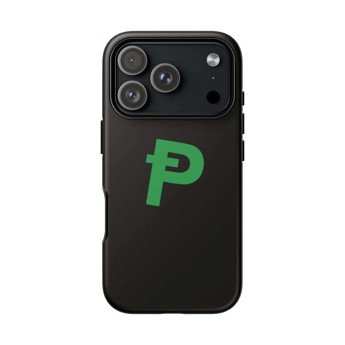 Pepecoin Ᵽ Phone Case (Black)