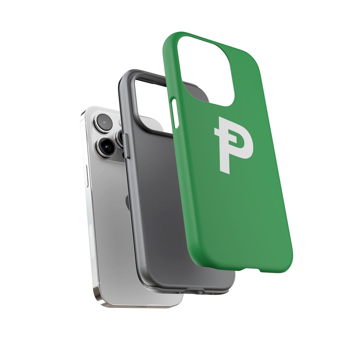 Pepecoin P Phone Case (Green)