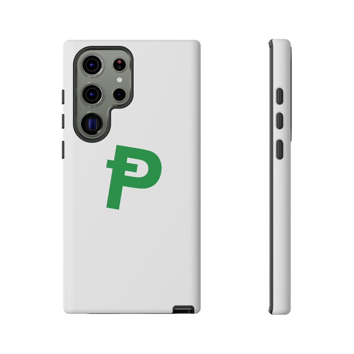 Pepecoin Ᵽ Phone Case (White)