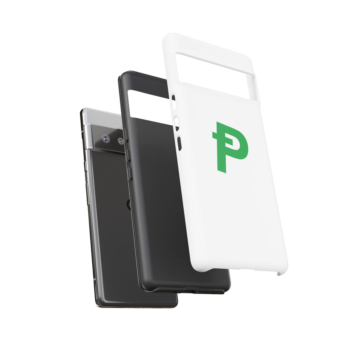 Pepecoin Ᵽ Phone Case (White)