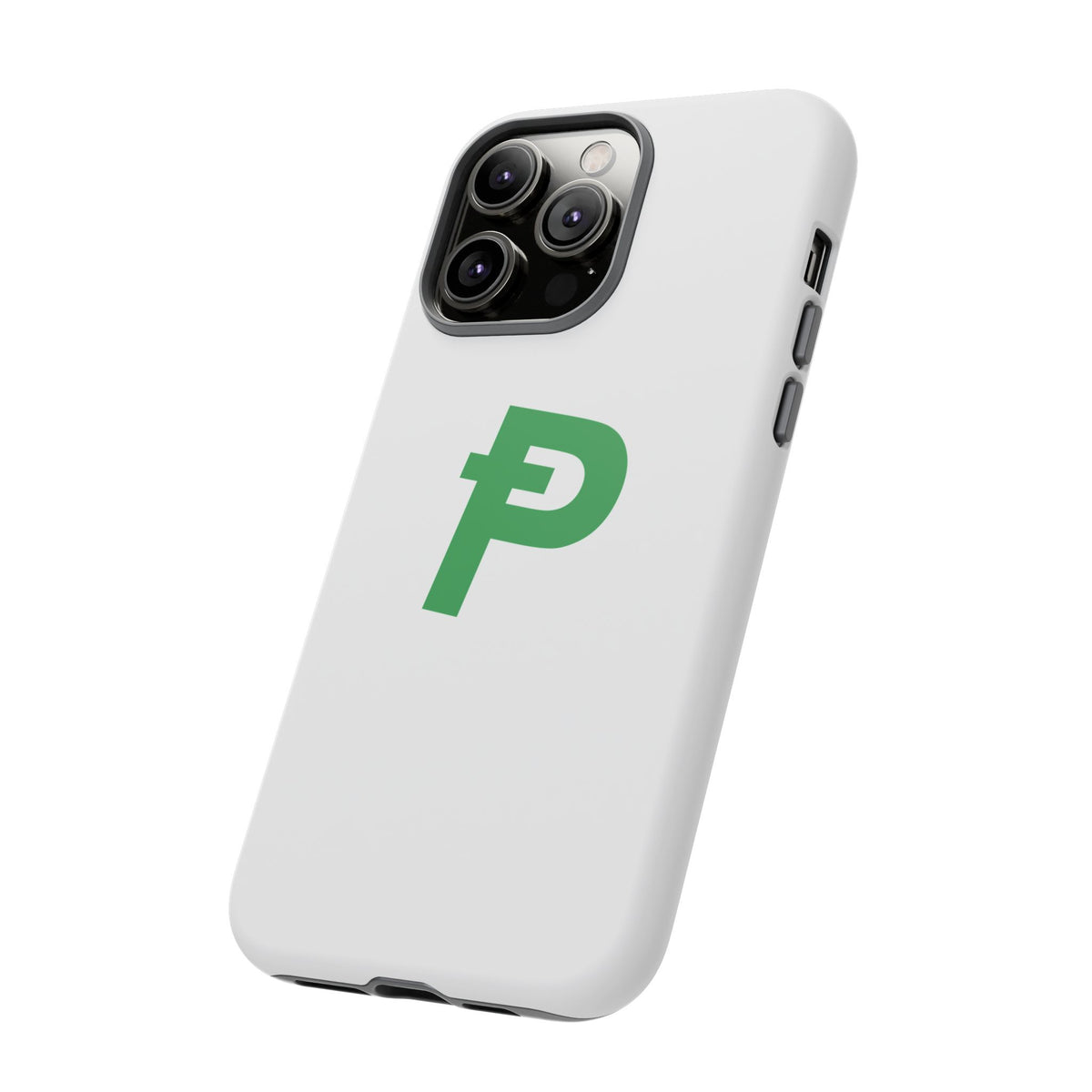 Pepecoin Ᵽ Phone Case (White)