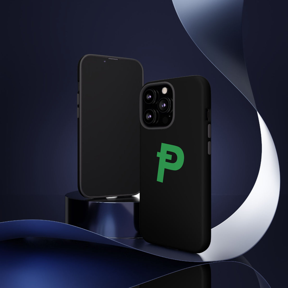 Pepecoin Ᵽ Phone Case (Black)