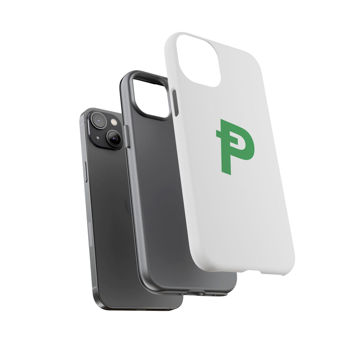 Pepecoin Ᵽ Phone Case (White)