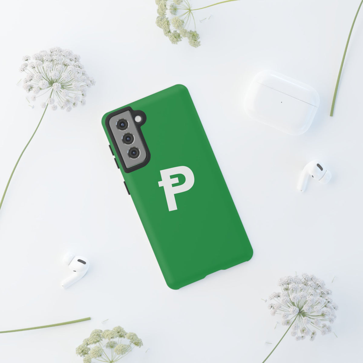 Pepecoin P Phone Case (Green)